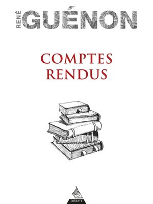 cover image of Comptes rendus